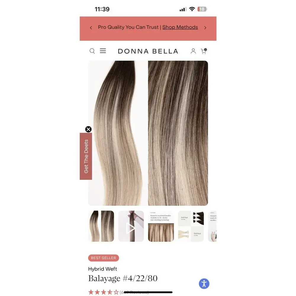 Flat tip k tip keratin fusion pre Bonded 17